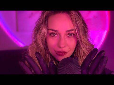 ASMR | Glove Sounds & Movements, Tingly Mouth Sounds 🧸