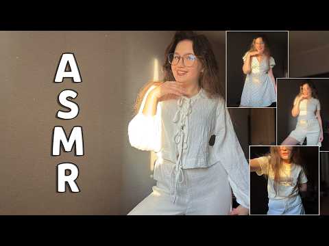 White Fabric Scratching 🤍 ASMR ◽️⬜️◽️