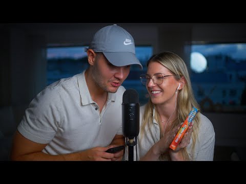ASMR with my Girlfriend 😊 *and she is REALLY good*