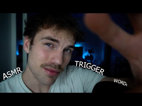 ASMR Intense Fast Trigger Words (Mouth Sounds, Wet, Dry)