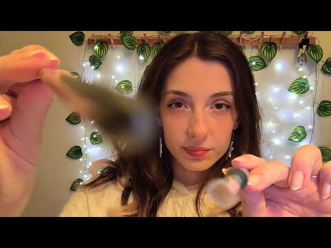 ASMR Slowly Touching the Camera with Different Objects - No Talking & No Mouth Sounds ✨ LoFi