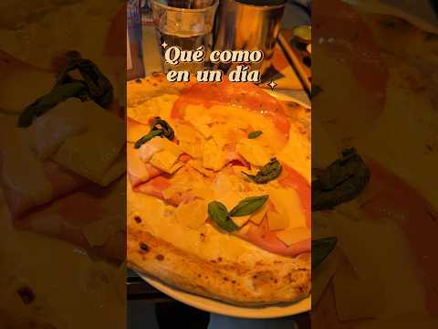 🍽️Qué como en un día 🍕 #asmr #quecomoenundia