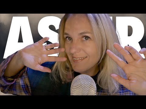 ASMR FR 👋 Hand Sounds, Hands Movements et chuchotement proche micro pour te mettre KO 🥱
