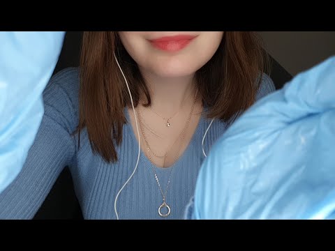 ASMR - Roleplay Ostéopathe (massage, gants en latex)