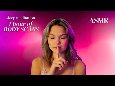 ASMR Body Scans For Sleep ☁️ | guided sleep meditation