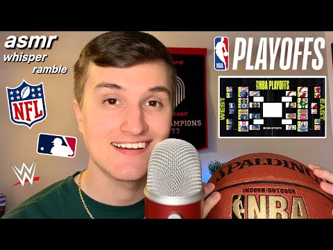 ASMR | Whispering About All Things Sports 😴🏀 (nba playoffs, champions league, mlb)