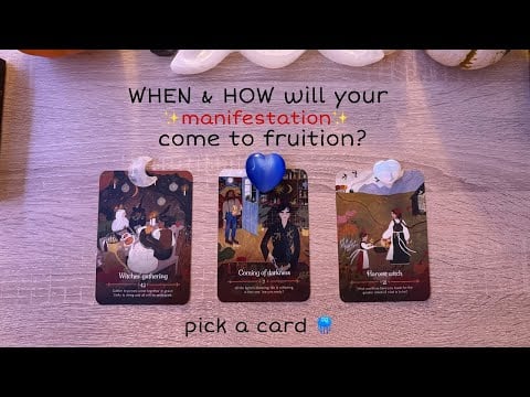 WHEN and HOW will your ✨ manifestation ✨ come to fruition? Pick a card Tarot Reading 🔮🔆