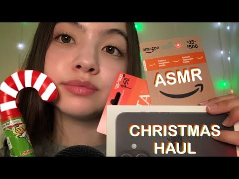 ASMR | Christmas Haul *What I Got For Christmas*