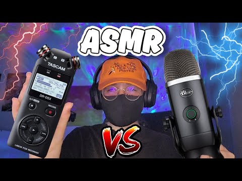 ASMR Français • TASCAM Dr-05 Vs Blue Yeti X 😴 (Quel est le meilleur micro pour te détendre ?🤔) #2