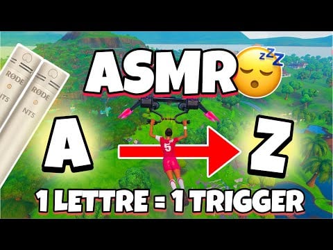ASMR Français • Je te RELAXE de A à Z ! 😴 (1 lettre = 1 trigger) 