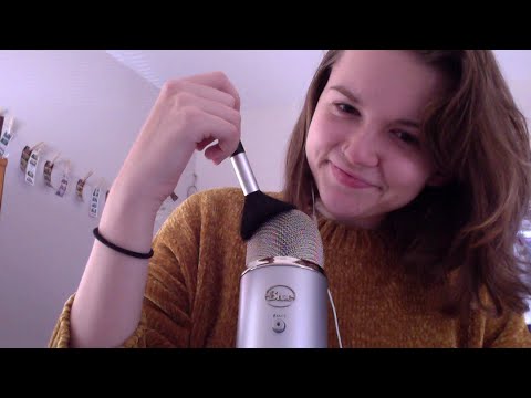 Mic Brushing and Visual Triggers ASMR