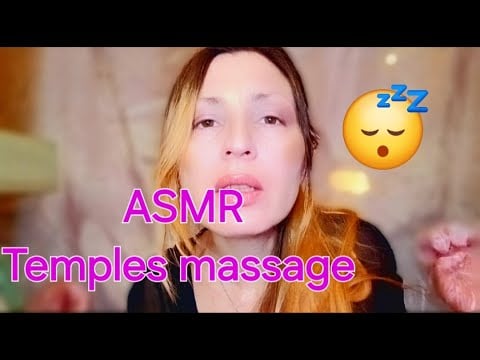 ASMR | Temples massage | Stress relief