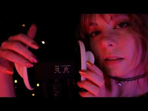 ASMR | cosy Ear to Ear Whispering & Ear Massage - Rain Ambience, Talking you to Sleep