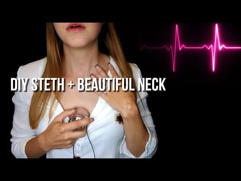 Going Back To DIY Stethoscope + Visible Neck Pulse [ASMR]