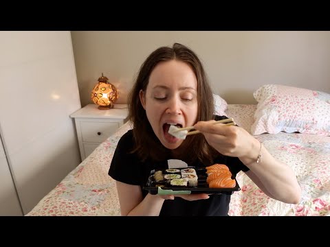 ASMR Whisper Eating Sounds | SUSHI | Mukbang 먹방