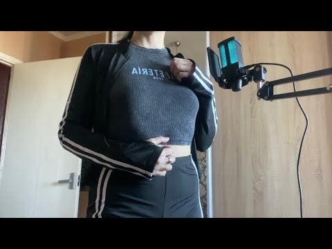 Asmr 🖤 fabric scratching | fast asmr no talking | Асмр шкрябання одягу🖤