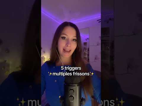 Impossible de pas avoir de #tingles 🫠✨ #asmrvideo #frissons #relaxingsounds #asmrtriggers #asmr