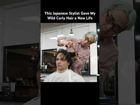 This Japanese Stylist Gave My Wild Curly Hair a New Life #organichaircare #curlyhair #asmr