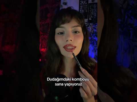 Yeni dudak kombosu önerisi ? 💋 reklam değil #asmr #asmrshorts #asmrmakeup
