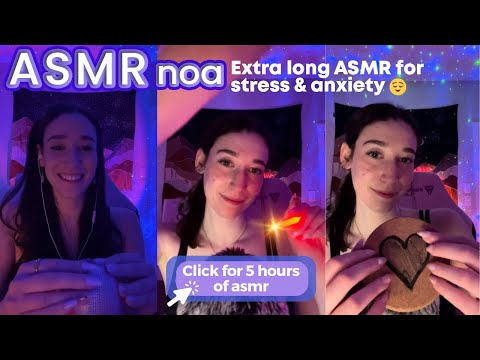 Affirmations, Whispering & Soothing Sounds | 5 HOURS of ASMR to help you sleep 💕| live #189