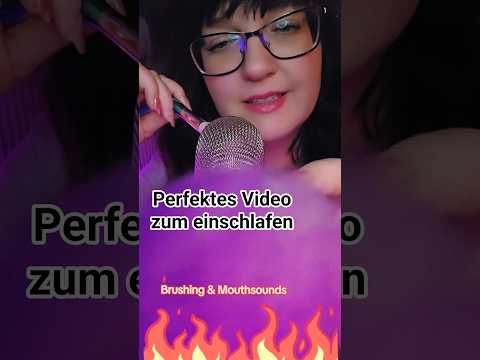 Perfektes Video zum einschlafen #asmr #asmrbrushing #asmrfire #schlafen #entspannung