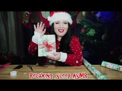 ASMR Sleep in 1 Minute | Gift Wrapping | Scissors, Cutting, Tape, Paper | Sleep Triggers, Tingles