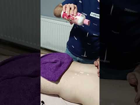 INCREDIBLY RELAXING AND ENERGIZING BACK MASSAGE THERAPY #massage #asmr #relaxing #satisfying #shorts