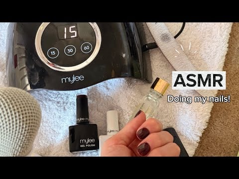 ASMR | Get sleepy and listen to my rambles! 💅💤