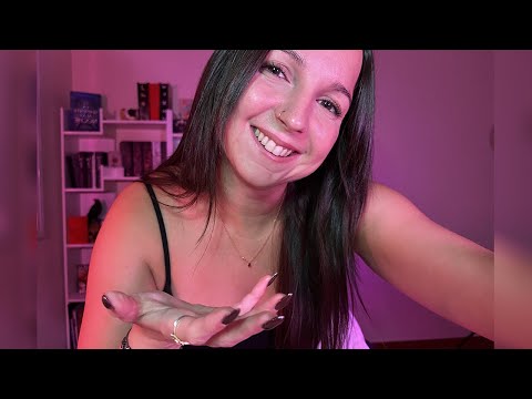 ASMR - SOFT Hand Sounds to CALM you w/ Mouth Sounds & Hand Movements