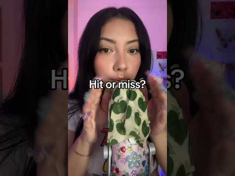 Hit or miss? #beeswaxwrap #asmr #asmrjade #asmrjadeyt #asmrshorts