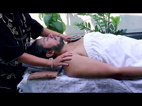 ASMR Hair & Scalp Attention ✨ Outdoor Massage & Body Scrub | 10K Special