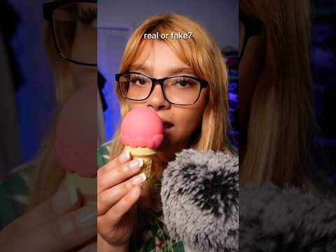 real or fake? #asmr