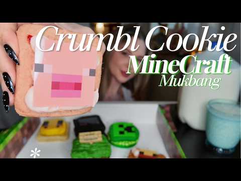 I Tried EVERY Crumbl x Minecraft Dessert! 🍪⛏️ Which One Is Actually Worth It?!