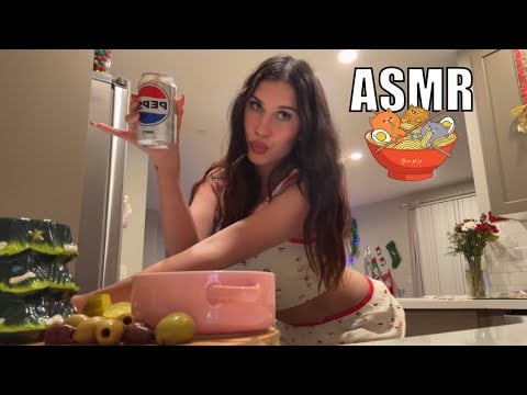 Make Ramen With Me ASMR ❤️