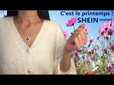 ASMR * Le Printemps est là * Unboxing SHEIN Level Up ! nouvelle saison nouvelle déco