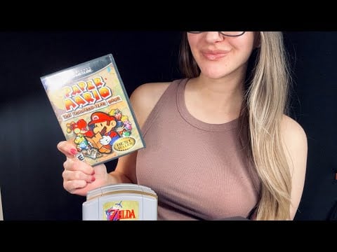 ASMR VIDEO GAME STORE ROLEPLAY ⭐ Soft Spoken for SLEEP