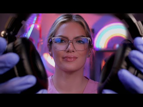 ASMR Hearing Test You Can Feel 👂 Eyes Closed, Inaudible Whispers & Deep Ear to Ear Care