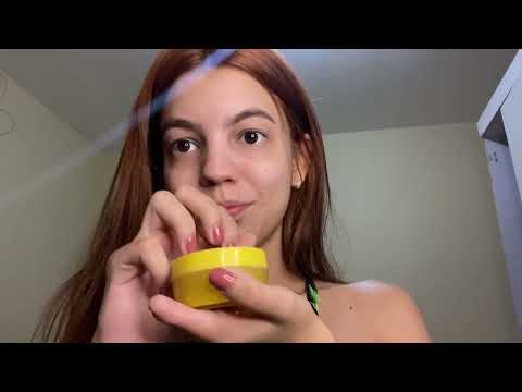 ASMR maquiando VOCÊ de um jeito delicioso