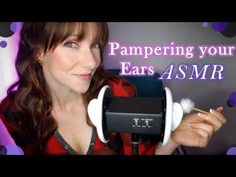 ASMR Ear Care 👂👄💖 | Personal Attention, Ear Cleaning, Flirty Whispering, Kisses & Tingles for Sleep