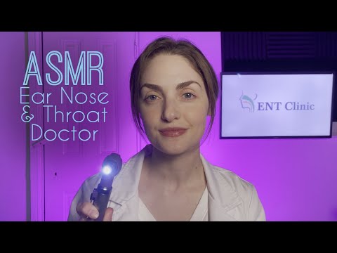 ASMR | Ear Nose and Throat Doctor Exam