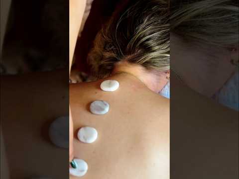 Dreamy ASMR back scratch w/ @skincarewithmorgan. pt. 3 #asmr #relax