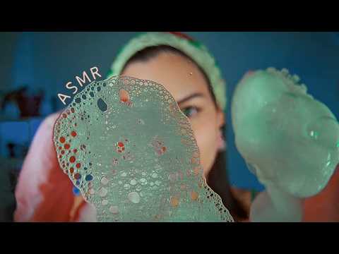 ASMR REALISTA| Skincare em você bem de Pertinho (VISUAL TRIGGERS E FALA SUAVE)
