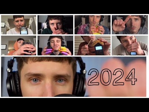 ASMR My Best Triggers From 2024 (Tapping, Mouth Sounds, Mic Touching, Triggers For Sleep)