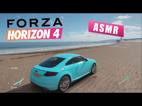 [ASMR] Relaxing Forza Horizon Drive - Inaudible Whispering & Controller Sounds