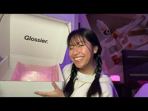 ASMR Glossier Haul