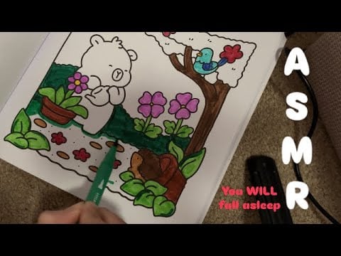 ASMR | Colouring until my phone dies! (Super relaxing scribbles, minimal talking) 🖍️📱