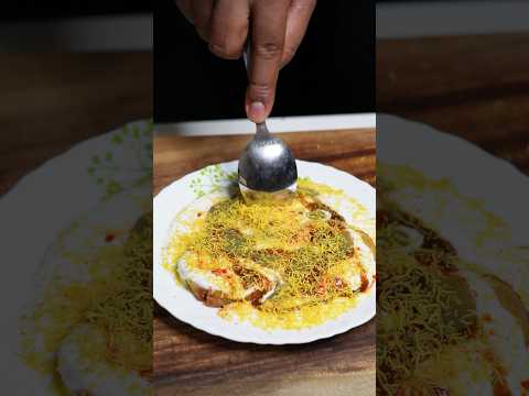 Crispy Aloo Tikki Chaat ASMR Cooking #shorts #crunchytreats #food #cooking #streetfood #asmr