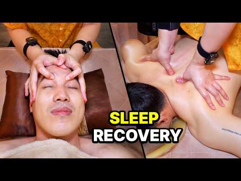 ASMR: She Will Massage You to SLEEP! Intensive Full Body Massage for Recovery