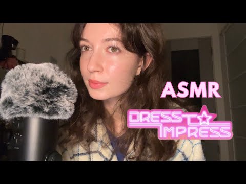 ASMR playing dress to impress 🌟