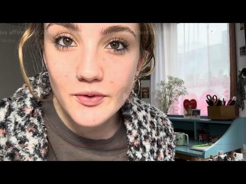 positive affirmation ASMR on a rainy day 💗 (personal attention: you are beautiful, loved & worthy)
